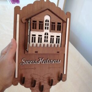 Ev Tipi Duvar Anahtarlık