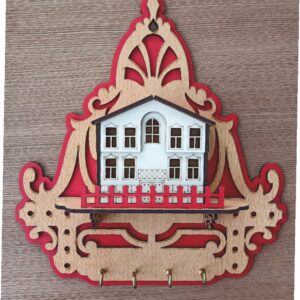 Ev Tipi Büyük Duvar Askılı Anahtarlık