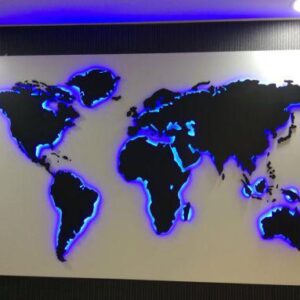 Dünya haritası Tablo