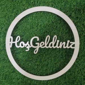 Kapı Süsü Hoşgeldiniz
