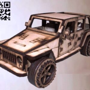 Ahşap 4x4 Arazi Aracı