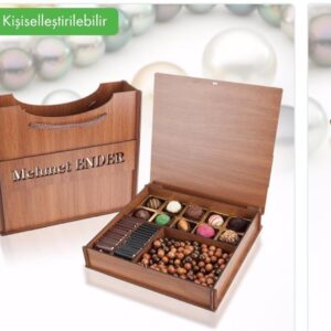 Kutu Çantalı Çikolata Kutusu