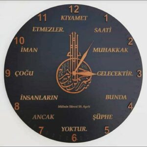 Duvar Saati Mümin Suresi 59. Ayet