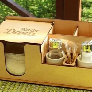 Peçetelik Tuzluk Kürdanlık