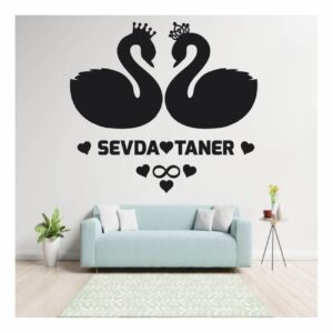 Kuğu Model Duvar Tablo