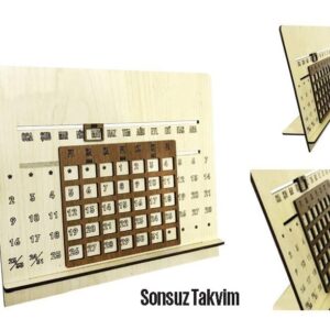 Masa Üstü Sonsuz Takvim