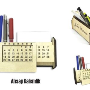 Masa Üstü Sonsuz Takvim Kalemlik