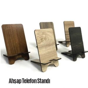 Ahşap Telefon Tutucu